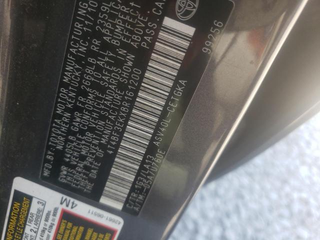 Photo 10 from auction – 2011 TOYOTA CAMRY BASE with VIN 4T4BF3EKXBR161200