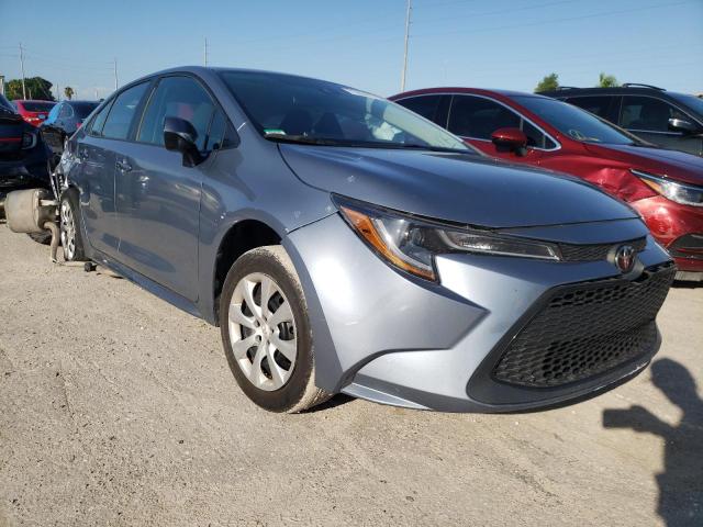 TOYOTA COROLLA LE 2020 with VIN 5YFEPRAE8LP091481 - Photo from auction