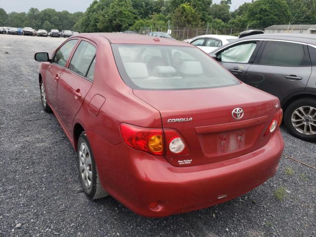Photo 3 from auction – 2010 TOYOTA COROLLA BA with VIN JTDBU4EE7A9102014