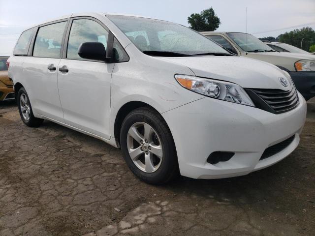 TOYOTA SIENNA 2017 with VIN 5TDZZ3DC4HS802837 - Photo from auction