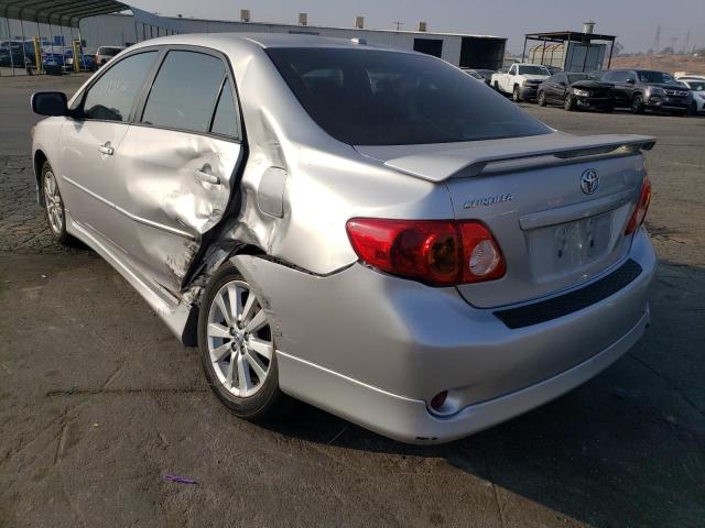 Photo 3 from auction – 2010 TOYOTA COROLLA BA with VIN 1NXBU4EE9AZ320903