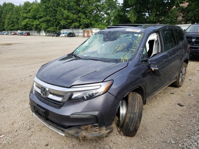 Photo 2 from auction – 2022 HONDA PILOT EXL with VIN 5FNYF6H54NB018823