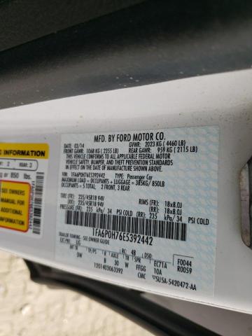 Photo 10 from auction – 2014 FORD FUSION with VIN 1FA6P0H76E5392442