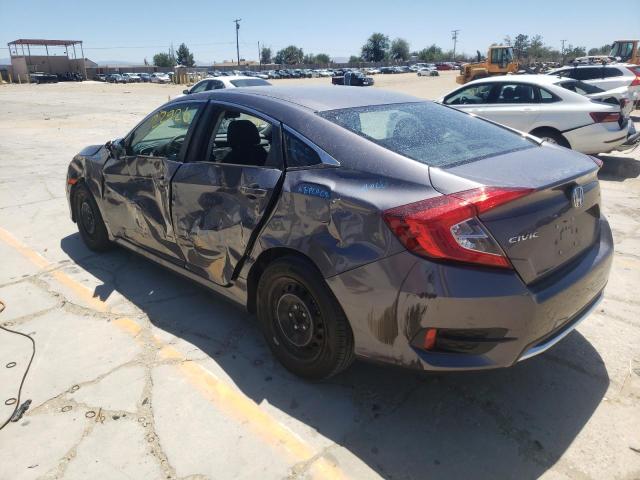 Photo 3 from auction – 2019 HONDA CIVIC LX with VIN 2HGFC2F67KH558565