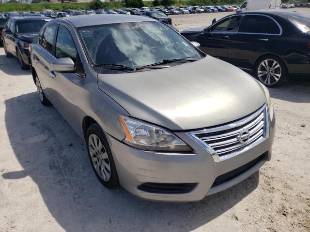 NISSAN SENTRA S 2014 with VIN 3N1AB7AP4EY262736 - Photo from auction