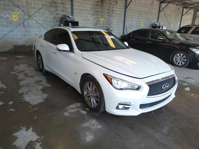 INFINITI Q50 PREMIU 2016 with VIN JN1EV7APXGM302736 - Photo from auction