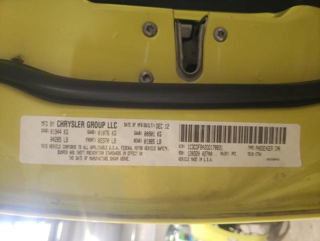 Photo 10 from auction – 2013 DODGE DART SXT with VIN 1C3CDFBA2DD178831