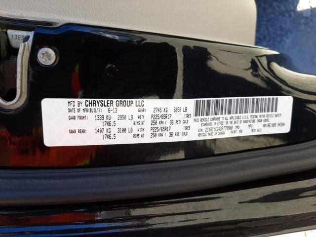 Photo 10 from auction – 2013 CHRYSLER TOWN & COU with VIN 2C4RC1CG4DR779900