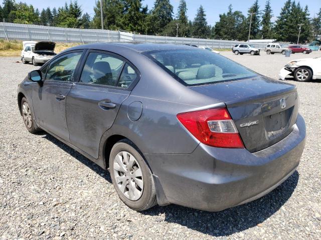 Photo 3 from auction – 2012 HONDA CIVIC LX with VIN 19XFB2F5XCE325432