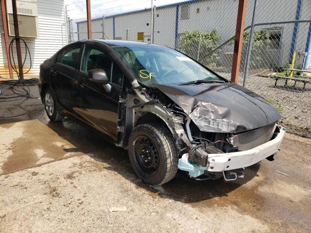 Photo 1 from auction – 2013 HONDA CIVIC LX with VIN 19XFB2F51DE261248