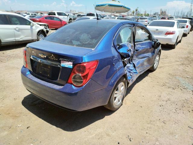 Photo 4 from auction – 2013 CHEVROLET SONIC LT with VIN 1G1JC5SH9D4128224