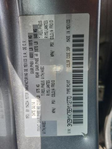 Photo 10 from auction – 2014 MAZDA 3 SPORT with VIN 3MZBM1K76EM112770