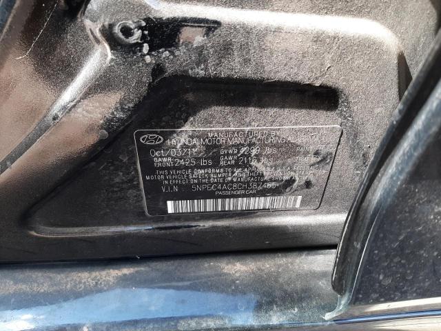 Photo 10 from auction – 2012 HYUNDAI SONATA SE with VIN 5NPEC4AC8CH387465