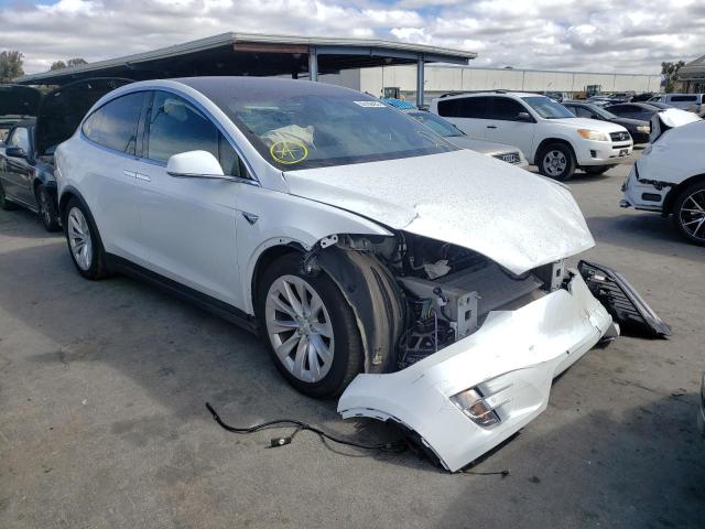TESLA MODEL X 2021 with VIN 5YJXCAE27MF320381 - Photo from auction