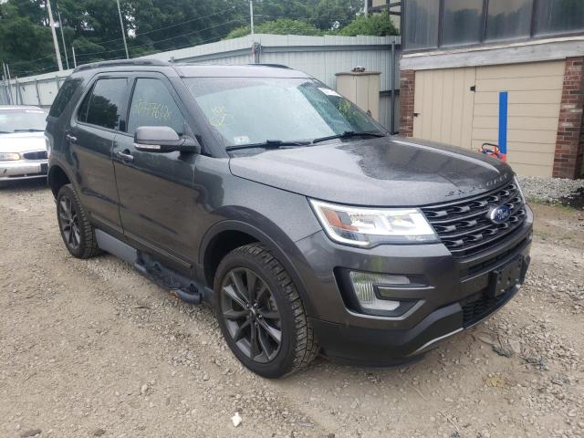 FORD EXPLORER X 2017 with VIN 1FM5K7D82HGC58172 - Photo from auction