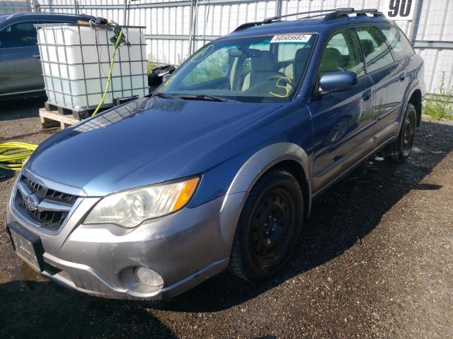 Photo 2 from auction – 2008 SUBARU OUTBACK 2. with VIN 4S4BP62C987336033
