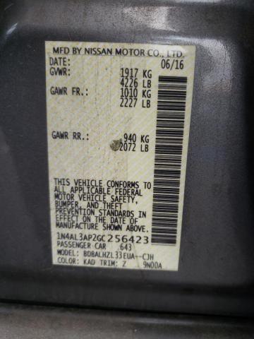 Photo 10 from auction – 2016 NISSAN ALTIMA 2.5 with VIN 1N4AL3AP2GC256423