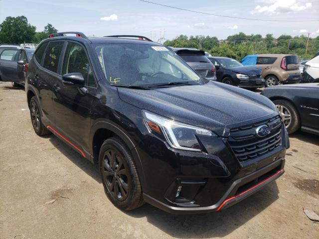 SUBARU FORESTER S 2022 with VIN JF2SKAJC4NH467224 - Photo from auction