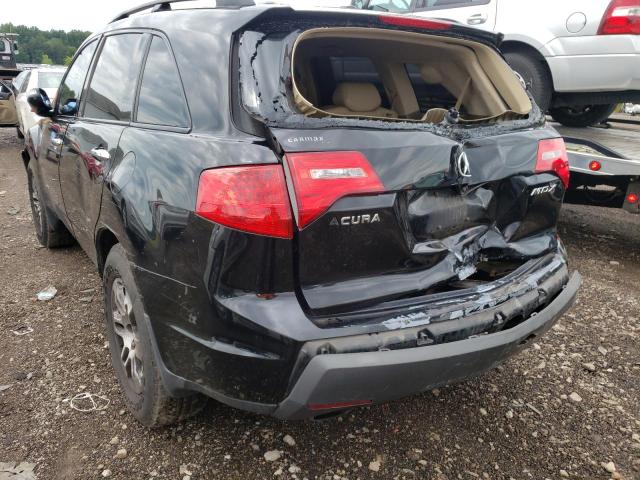 Photo 3 from auction – 2008 ACURA MDX TECHNO with VIN 2HNYD28378H500286