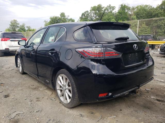 Photo 3 from auction – 2012 LEXUS CT 200 with VIN JTHKD5BH8C2063187