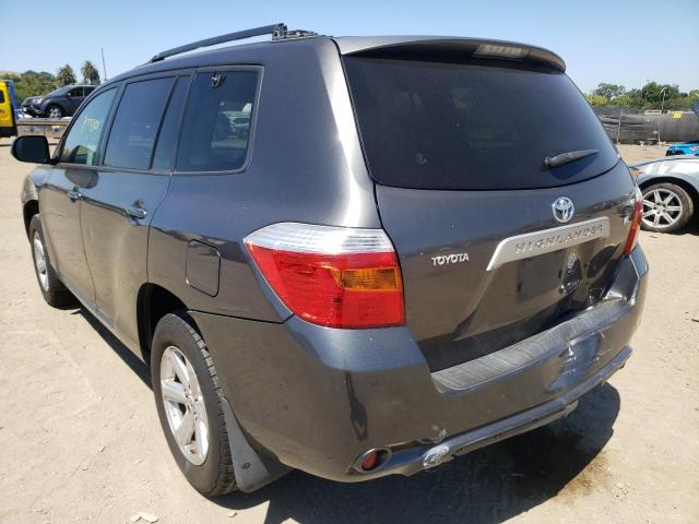 Photo 3 from auction – 2008 TOYOTA HIGHLANDER with VIN JTEDS41A382016635
