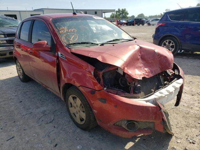 CHEVROLET AVEO LS 2011 with VIN KL1TD6DE3BB197495 - Photo from auction