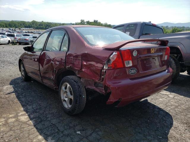 Photo 3 from auction – 2003 HONDA CIVIC EX with VIN 1HGES268X3L025971