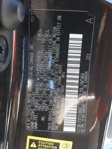 Photo 10 from auction – 2012 LEXUS RX 350 with VIN 2T2ZK1BA3CC071809