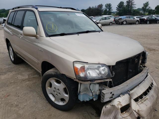 TOYOTA HIGHLANDER 2005 with VIN JTEEP21A450073427 - Photo from auction