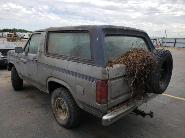 Photo 3 from auction – 1986 FORD BRONCO U10 with VIN 1FMDU15N3GLA85789