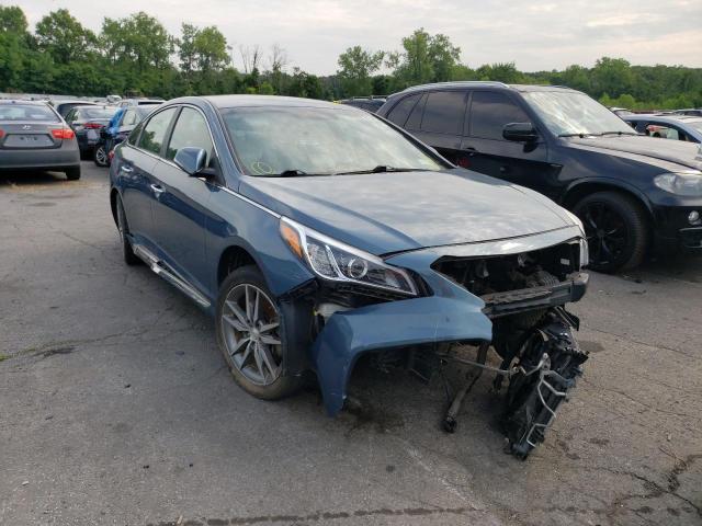 HYUNDAI SONATA 2015 with VIN 5NPE34AB4FH077471 - Photo from auction