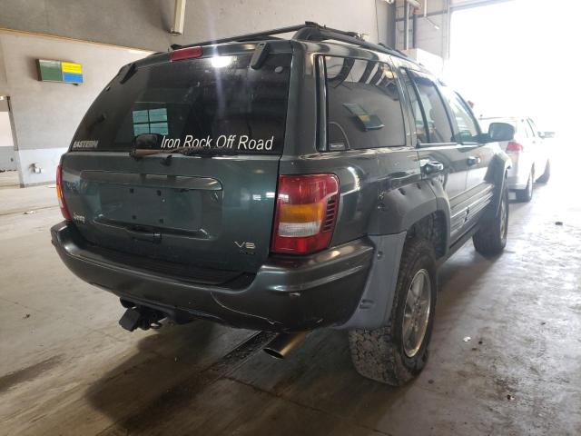 Photo 4 from auction – 2002 JEEP GRAND CHER with VIN 1J8GW68J82C304409