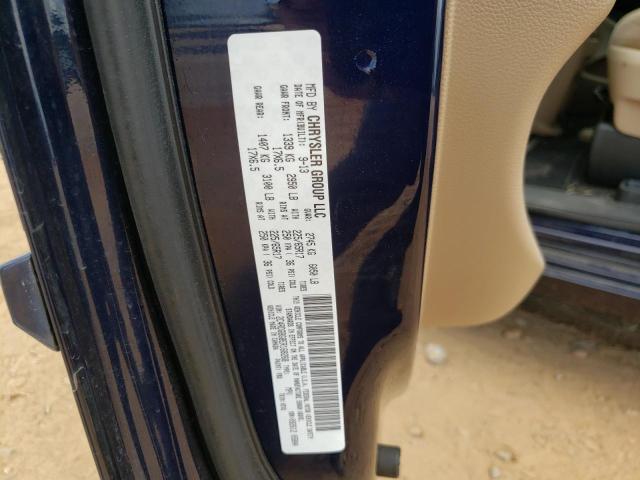 Photo 10 from auction – 2014 DODGE GRAND CARA with VIN 2C4RDGBG8ER168268