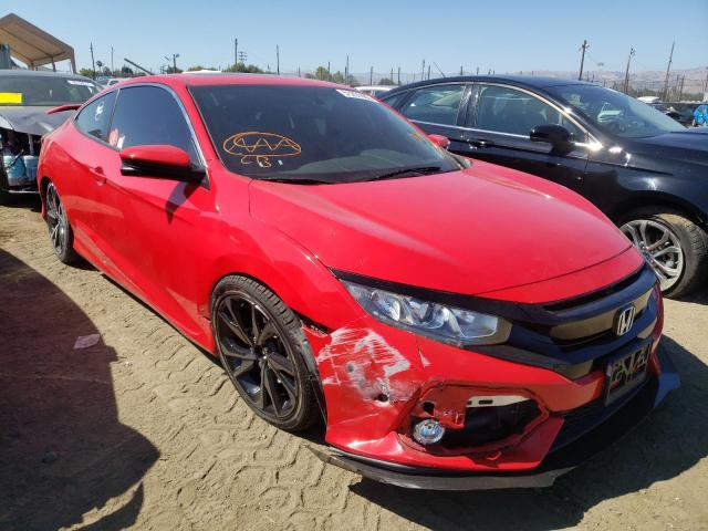Photo 1 from auction – 2017 HONDA CIVIC SI with VIN 2HGFC3A51HH755163