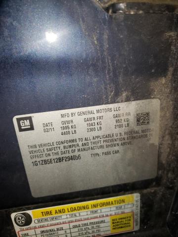Photo 10 from auction – 2011 CHEVROLET MALIBU LS with VIN 1G1ZB5E12BF294056