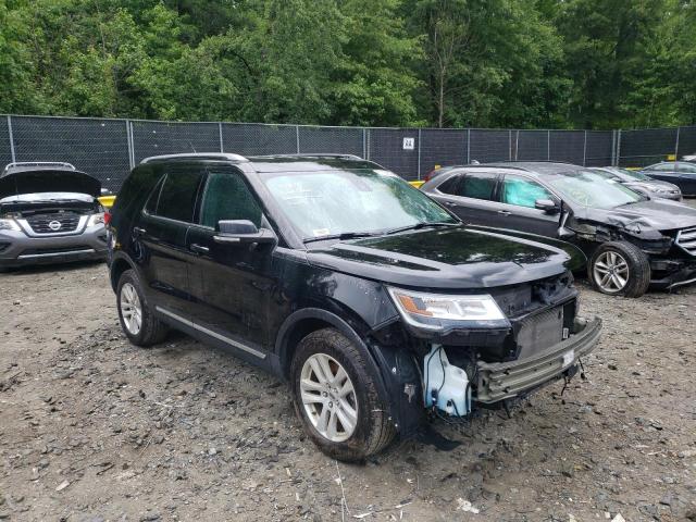 FORD EXPLORER X 2018 with VIN 1FM5K8D86JGA37654 - Photo from auction