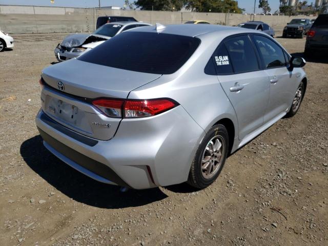 Photo 4 from auction – 2021 TOYOTA COROLLA LE with VIN JTDEAMDE4MJ002060