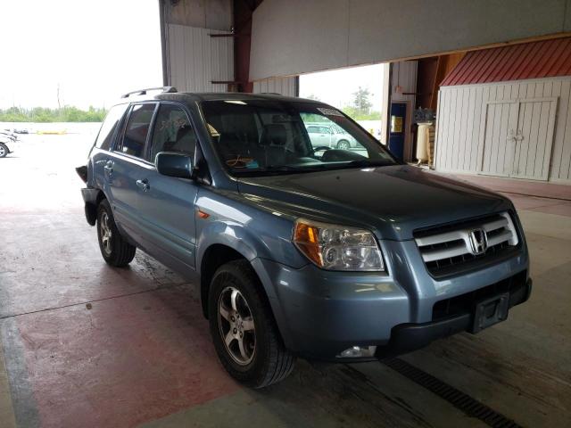 HONDA PILOT EXL 2007 with VIN 2HKYF18757H539090 - Photo from auction
