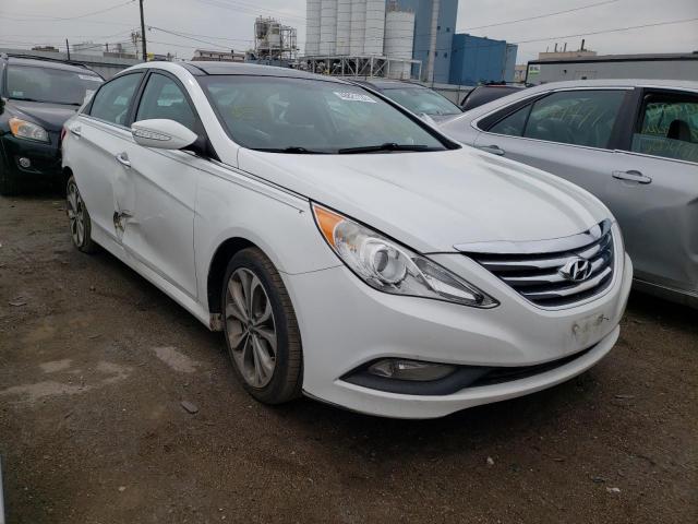 HYUNDAI SONATA SE 2014 with VIN 5NPEC4AB0EH871396 - Photo from auction