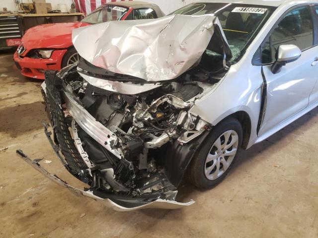 Photo 9 from auction – 2022 TOYOTA COROLLA LE with VIN 5YFEPMAE0NP280101