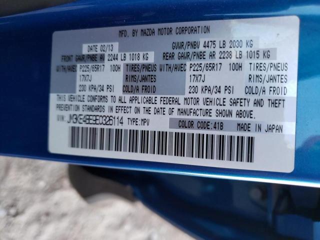 Photo 10 from auction – 2014 MAZDA CX-5 SPORT with VIN JM3KE4BE9E0326114
