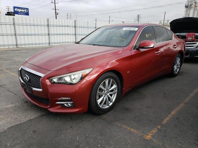 Photo 2 from auction – 2014 INFINITI Q50 BASE with VIN JN1BV7AP7EM682599