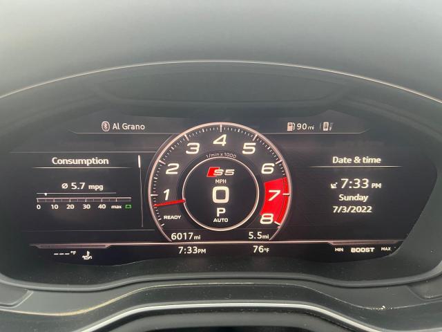 Photo 8 from auction – 2019 AUDI S5 PREMIUM with VIN WAUB4CF57KA098150
