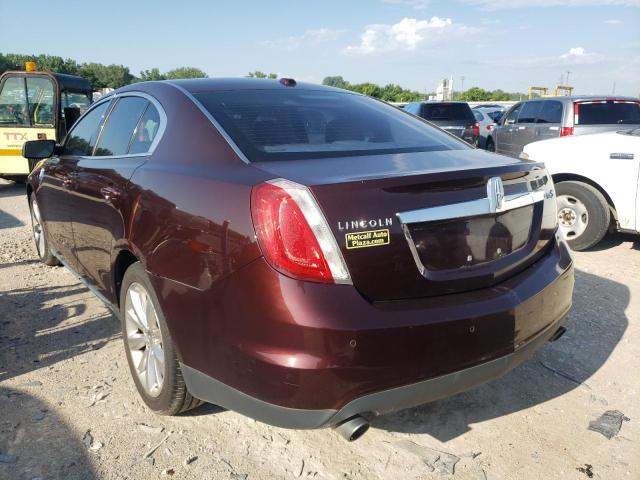 Photo 3 from auction – 2009 LINCOLN MKS with VIN 1LNHM93R89G602005