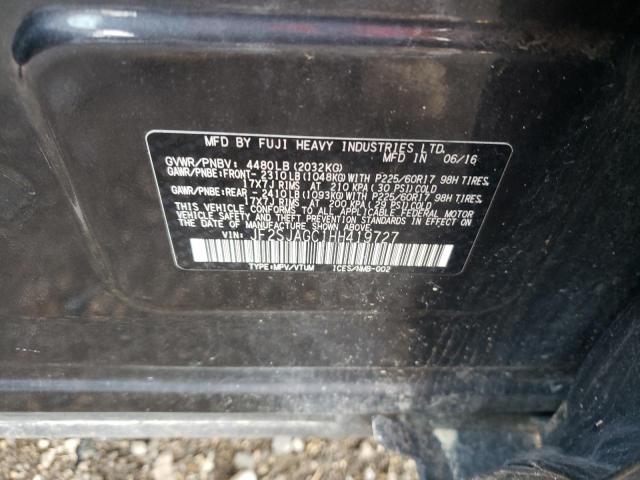 Photo 10 from auction – 2017 SUBARU FORESTER 2 with VIN JF2SJAGC1HH419727