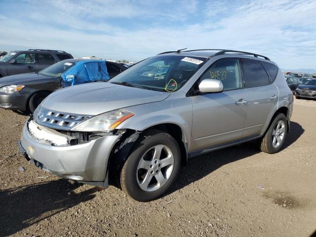 Photo 2 from auction – 2005 NISSAN MURANO SL with VIN JN8AZ08W15W432527