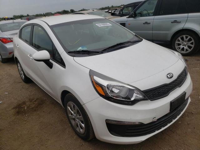 KIA RIO LX 2016 with VIN KNADM4A32G6536457 - Photo from auction