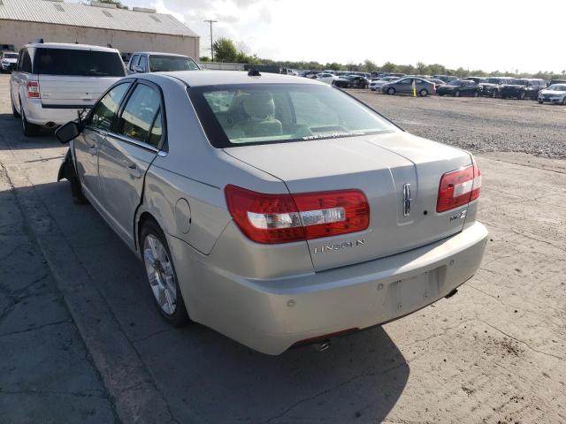Photo 3 from auction – 2008 LINCOLN MKZ with VIN 3LNHM26T28R621722