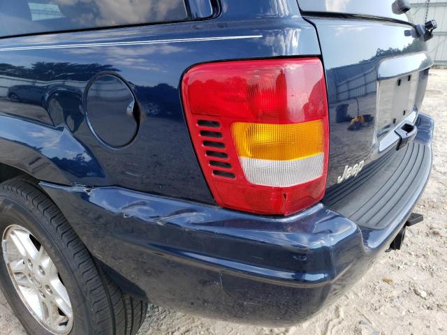 Photo 9 from auction – 2000 JEEP GRAND CHER with VIN 1J4G258N3YC302697