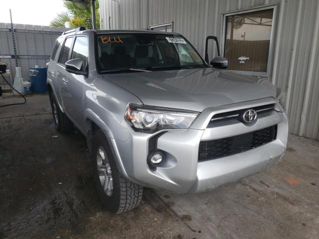 TOYOTA 4RUNNER SR 2021 with VIN JTEEU5JR1M5232468 - Photo from auction